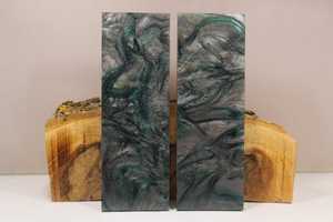 ด้ามจับมีดทำจากเรซินอีพ็อกซี่เรซิน (อะคริลิก) 2025สำหรับใช้ในบ้านโดย faizacraft - Product Image 6