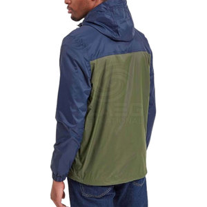 Veste pour homme élégante 100% polyester Taille personnalisée Prix de gros Veste avec col à capuche Saison hivernale - Product Image 2
