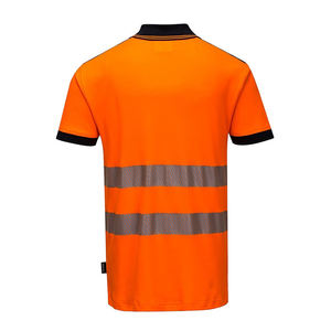 Camiseta Polo de Alta Visibilidad Ligera Personalizada, Sublimada, Transpirable, Ropa de Trabajo de Seguridad, Polo Reflectante de Alta Visibilidad - Product Image 2