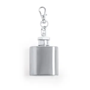 Portachiavi e Moschettoni Promozionali Personalizzati Deneb, Gadget Portachiavi a Forma di Borraccia Personalizzabili - Product Image 1