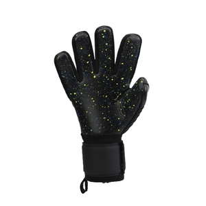 Gants de gardien de but de football unisexe personnalisables en PU, respirants et réglables Impression de logo personnalisé, broderie pour l'extérieur Applicable OEM - Product Image 2
