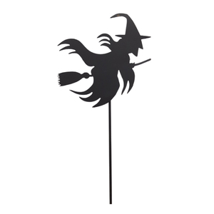 เสาเหล็กตกแต่งสวนสีดำ ทนทานต่อสภาพอากาศ เหมาะสำหรับตกแต่งสวนกลางแจ้ง สไตล์เรียบง่าย - Product Image 1