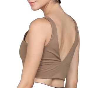 Soutien-gorge de sport pour femmes fabriqué au Pakistan en 2026, vêtements de sport pour femmes, soutien-gorge de sport en spandex et polyester, soutien-gorge de sport de qualité supérieure, dernier design - Product Image 3