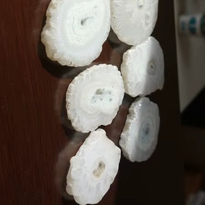 พลอยคุณภาพ AAA แบบขายส่ง พลอยโซลาร์ควอตซ์ทรงหลังเบี้ยหลากหลายรูปทรง ลด 20% และของขวัญปีใหม่ - Product Image 1