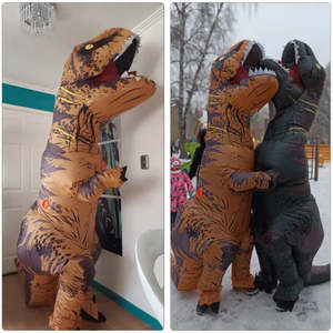 Adult <b>Inflatable</b> <b>Dinosaur</b> Costume Made of Durable PVC Material - Product Image 4