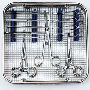 Juego de Instrumentos Quirúrgicos Veterinarios Profesionales de 18 Piezas para Esterilización Felina, Fuente de Alimentación Manual para Médicos en Pakistán - Product Image 2
