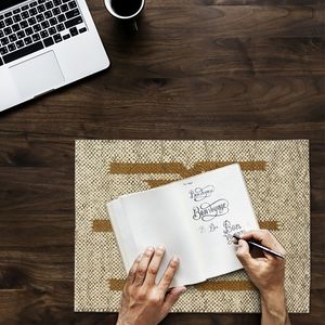 Sang Trọng Thiết Kế Mới 100% Hữu Cơ Tự Nhiên Len Đay Handmade Màu Sắc Khác Nhau Và Kích Cỡ Dệt Bữa Ăn Thảm Placemats Bảng Khách Sạn Mat - Product Image 1