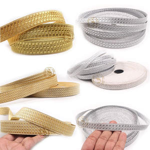 Ribete de Encaje con Trenzado en Diagonal en Colores y Tamaños Personalizados en Oferta, Ribetes Decorativos para Uniformes Ceremoniales, para Uniformes de Inspector - Product Image 1