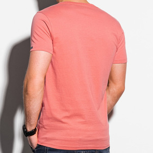 Top-Selling Heavyweight Men's Short Sleeve T-Shirts High Street Fashion Solid 100% Cotton Breathable Quick Dry Custom <b>Logo</b> - Product Image 3