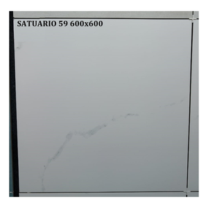 Azulejos de Piso y Pared Vitrificados Esmaltados GVT PGVT, Tamaño 600x600mm 60x60cm, Diseños Statuario y Premium, Azulejos Vitrificados Esmaltados Pulidos PGVT - Product Image 1