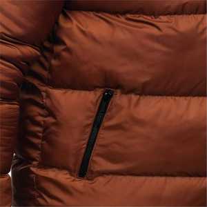 Chaqueta Acolchada Casual de Manga Larga para Hombre, Estilo Urbano, Color Sólido, Cuello Alto, Bolsillos con Cremallera, Alta Calidad, Precios al por Mayor - Product Image 5