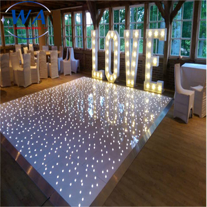 Daiwa — éclairage LED en acrylique noir étanche, scintillant, sol de danse étoilé, pour mariage, nouveau - Product Image 1