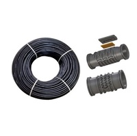 Tuyau d'irrigation goutte à goutte de haute qualité 16 mm et goutteurs, emballage roulé pratique pour la gestion de l'eau domestique