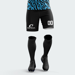 Último Diseño, Conjuntos de Uniformes de Fútbol Personalizados con Impresión Digital Antibacteriana, Parte Delantera Corta, Alta Calidad, Transpirables, de Secado Rápido, Unisex - Product Image 5