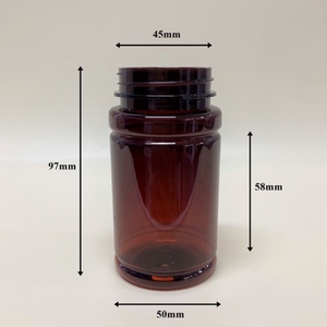 High Quality 150CC - 45mm - 28g Pharmaceutical <b>Bottle</b> for Vitamin <b>Pill</b> Medicine Container Plastic Packaging Vietnam Manufactory - Product Image 2