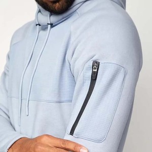 Custom Print Premium Jogging Gym Pullover Tracksuit Slim fit Men's Clothing Track Suit Cotton Fleece Hoodie and Jogger <b>Set</b> 2025 - Product Image 6