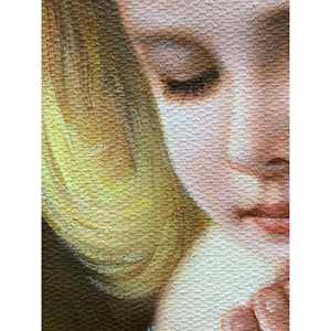 100% dipinti a mano 12.5 in × 16.5 dipinti a olio campo classico lamina d'oro albero contemporaneo astratte camera da letto in cotone - Product Image 4