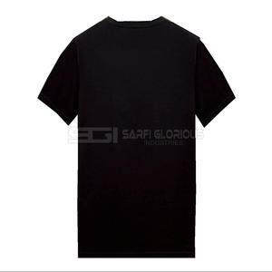 เสื้อกีฬาสำหรับผู้ชายแห้งเร็วเสื้อคอกลมสีพื้นสำหรับผู้ชาย - Product Image 2