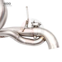 Système d'échappement Catback Valvetronic en acier inoxydable 304 poli miroir SDO Performance pour McLaren GT 4.0T 2019-2023