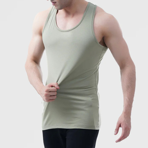 Customized <b>Striped</b> Design Stylish Fitness Men's <b>Tank</b> <b>Tops</b> / OEM Summer Men's Cotton <b>Tank</b> <b>Top</b> With Wholesale Cheap Price - Product Image 3