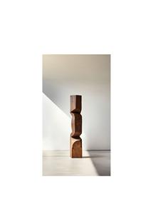 Escultura artesanal moderna de aluminio para decoración de hogar de lujo, exhibición de mesa con acabado elegante y belleza atemporal. - Product Image 4