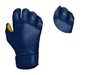 Meilleure qualité personnalisé Shok-Sorb Baseball Softball Gants de frappeur respirant séchage rapide Super Grip en cuir véritable Palm Sports - Product Image 2