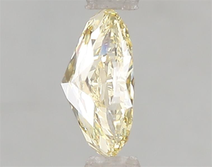 เพชรทรงรีสังเคราะห์ HPHT ขนาด 1 กะรัต ได้รับการรับรองจาก IGI สีเหลืองแฟนซีสดใส ระดับความสะอาด VVS VS รุ่น SHREERAJ SOLITAIRE - Product Image 4