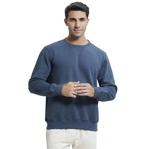 Sudadera de Cuello Redondo de Forro Polar de Poliéster para Hombre con Logotipo Personalizado 2025, Impresión Digital, Manga Larga, para Otoño, Gran Venta - Product Image 1