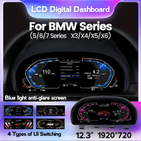 NaviFly12.3INCH LCD Digital Dashboard LINUX SYSTEM 1920*720 pour BMW 5/6/7Series X3 X4 X5 X6 Car Display Touch Screen