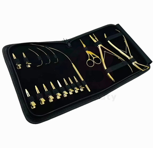 Nouveauté : Kit d'outils de pose d'extensions capillaires de haute qualité et durables – Pince, ciseaux de coupe, crochet de boucle et boîte de rangement - Product Image 5