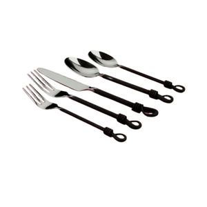 High Quality Hotel Cutlery Simplicity Stainless Steel Cutlery Set Luxury Mirror Polish Silverware <b>Flatware</b> for Wedding Dinner - Product Image 6