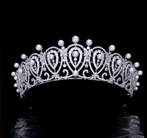 Couronne de mariage royale Vintage de luxe - Product Image 1