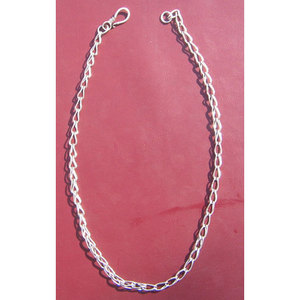 Trendy Diamond <b>Pearl</b> <b>Set</b> Necklace Gold Rhodium Plated Link Rope Chain Geometric Number Shape Plain Silver Brass Zinc Alloy - Product Image 1
