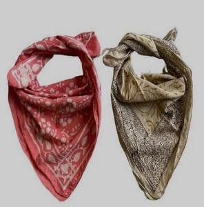 Bandana carré imprimé de logo personnalisable fait à la main élégant mode chapeaux en soie arcs légers écharpes d'hiver - Product Image 6