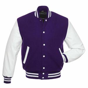 Custom Logo High Quality Chenille Embroidery Patchwork Streetwear Winter <b>Bomber</b> Letterman <b>Men</b> Leather <b>Varsity</b> <b>Jacket</b> for <b>Men</b> - Product Image 4