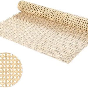 Malla de mimbre plana original de color natural de Vietnam para decoración del hogar - Product Image 1