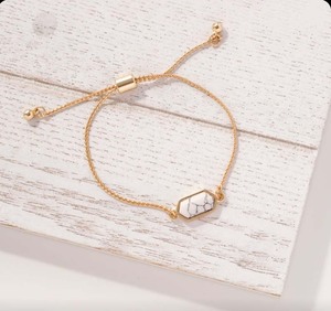 Nouveau collier ras du cou en macramé à la mode Holite cristal Rectangle en forme de pendentif collier Boho collier réglable pour cadeau de noël - Product Image 1