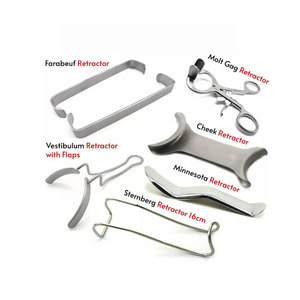 Surgical Dental Stainless Steel <b>Mouth</b> <b>Opener</b> Retractors Kit Manual Orthodontic Cheek Lip Retractors for Oral Surgery Mol Safety - Product Image 2