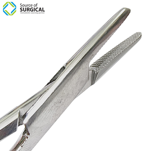 ที่จับเข็มผ่าตัดแบบแมนนวล Baumgartner ขนาด 130 มม. ทำจากสแตนเลส รุ่น SOS-348211 ได้รับการรับรองมาตรฐาน ISO 13485 - Product Image 5