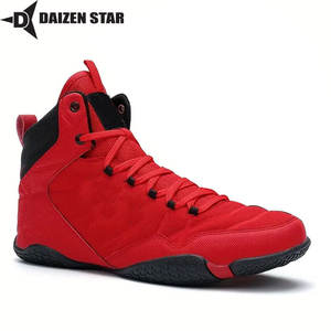 Chaussure de boxe DAIZEN STAR INTERNATIONAL durable, légère, flexible, à lacets, antidérapante, respirante, toutes saisons, avec logo personnalisé - Product Image 4