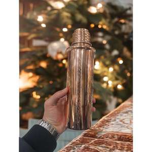 Bouteille d'eau de qualité supérieure Idées de cadeaux d'entreprise/article 100% Bouteille d'eau en cuivre personnalisée en cuivre Personnaliser l'impression et le logo - Product Image 1