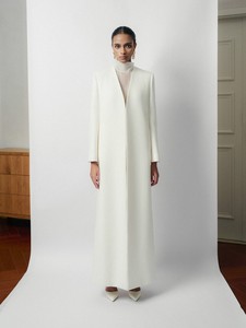 Abrigo largo de Invierno para mujer de nuevo diseño, abrigo largo de Piana de marca personalizada, ropa de mujer de tela de alta calidad, mayorista Whiteant - Product Image 4