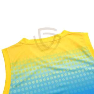 Ensemble de vêtements de sport de basketball pour hommes adultes, respirant, séchage rapide, personnalisable, sublimation, tenue d'équipe, haute qualité, 100% polyester, ensembles de maillots de basketball - Product Image 5
