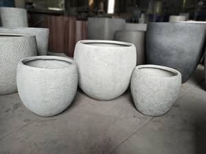 [Jason] Vente en gros de pots de jardin modernes en fibre de verre et en polystone, jardinières, pots à fleurs - Product Image 3
