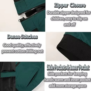 Vestes en tissu pour hommes sur mesure en gros, design unique avec laine et duvet, qualité supérieure, polyester uni, vestes en tissu - Product Image 4