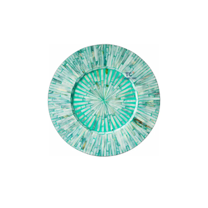 Inlay Nacre Mat Venta al por mayor Vietnam Manteles individuales Madre de perla Cargador Placas Manteles individuales Patrón azul Fabricante de Vietnam - Product Image 5