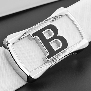 Cinturones de cuero de piel de vaca para hombres de moda Cinturones tácticos casuales ajustables duraderos con hebilla de acero - Product Image 4