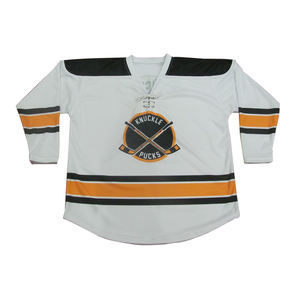 Camisetas de hockey sobre hielo con cuello en V de la mejor calidad para hombres Ropa de entrenamiento de equipo deportivo duradera - Product Image 1