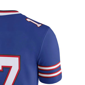 Fabricante de Uniformes de Fútbol Americano Personalizados OEM, Conjunto de Camiseta y Pantalones Deportivos Transpirables Disponibles con Impresión de Logotipo Personalizado - Product Image 5