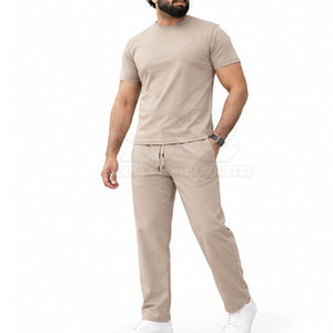 Men Summer Tracksuit Solid Eco-Friendly Lightweight Athletic <b>Sports</b> <b>Set</b> Custom Made Breathable Wholesale High Quality - Product Image 5